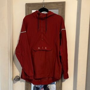 Nike Maroon Hooded Jacket